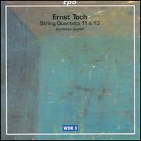 Ernst Toch: String Quartets Nos. 11 & 13 von Buchberger Quartett