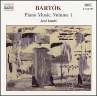 Bartók: Piano Music, Vol. 1 von Jenö Jandó