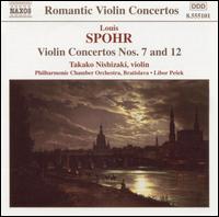 Spohr: Violin Concertos Nos. 7 & 12 von Takako Nishizaki