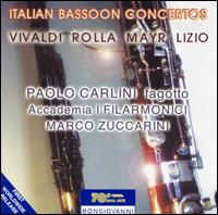 Italian Bassoon Concertos von Paolo Carlini