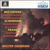 Beethoven, Schumann, Franck: Piano Works von Walter Gieseking
