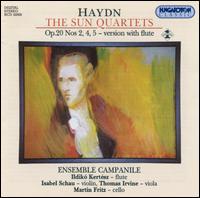 Haydn: The Sun Quartets Nos. 2, 4, 5 - Version with flute von Various Artists