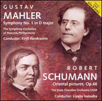 Mahler: Symphony No. 1 / Schumann: Oriental Pictures von Various Artists