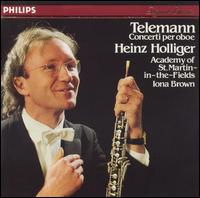 Telemann: Concerti for Oboe von Heinz Holliger