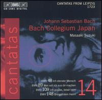 Bach: Cantatas from Leipzig, 1723 von Bach Collegium Japan Chorus