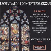 Bach-Vivaldi: 4 Concertos for Organ von Anton Heiller