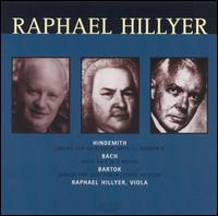 Raphael Hillyer Plays Hindemith, Bach & Bartók von Raphael Hillyer