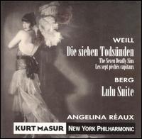 Weill: The Seven Deadly Sins; Berg: Lulu Suite von Kurt Masur