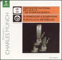 Honegger: Symphony No. 4; Dutilleux: Metaboles von Charles Münch
