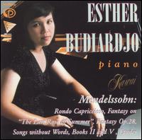Esther Budiardjo, Piano von Esther Budiardjo