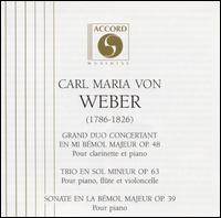 Weber: Grand Duo concertant, Op. 48 / Trio, Op. 63 von Various Artists