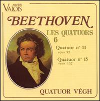Beethoven: String Quartets Nos. 11 & 15 von Végh Quartet