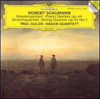 Schumann: Piano Quintet, Op. 44; String Quartet, Op. 41, No. 1 von Hagen Quartett