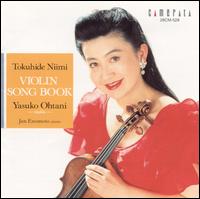 Tokuhide Niimi: Violin Song Book von Various Artists
