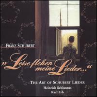 Schubert Lieder: Heinrich Schlusnus; Karl Erb von Various Artists