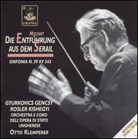 Mozart: Die Entführung aus dem Serail; Symphony No. 39 von Otto Klemperer
