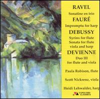 Ravel, Fauré, Debussy, Devienne: Music for flute, viola & harp von Various Artists