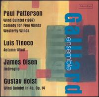 Patterson, Tinoco, Olsen, Holst: Music for Wind Quintet von Galliard Ensemble