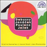 Violin Sonatas von Josef Suk