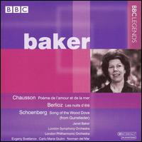 Chausson: Poème de l'amour et de la mer; Berlioz: Les nuits d'été; Schoenberg: Song of the Wood Dove von Janet Baker