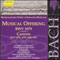 Bach: Musical Offering; Canons von Various Artists