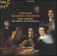 Telemann Recorder Concertos von Peter Holtslag