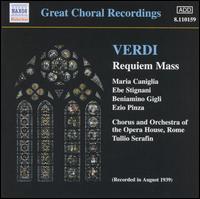 Verdi: Requiem Mass von Tullio Serafin