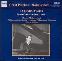 Tchaikovsky: Piano Concertos Nos. 1 & 2 von Benno Moiseiwitsch