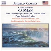 Cadman: Chamber Music von Various Artists