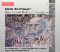 Shostakovich: Symphonies Nos. 1-15; Orchestral Works (Box Set) von Gennady Rozhdestvensky