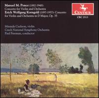 Ponce & Korngold: Violin Concertos von Various Artists