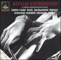 The First Russian Recordings von Mstislav Rostropovich