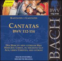 Bach: Cantatas, BWV 112-114 von Helmuth Rilling