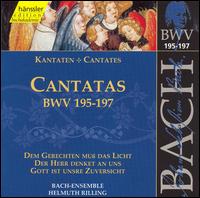 Bach: Cantatas, BWV 195-197 von Helmuth Rilling