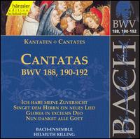 Bach: Cantatas, BWV 188, 190-192 von Helmuth Rilling