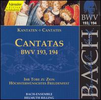 Bach: Cantatas, BWV 193, 194 von Helmuth Rilling