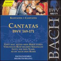 Bach: Cantatas, BWV 169-171 von Helmuth Rilling