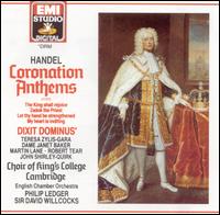 Handel: Coronation Anthems; Dixit Dominus von King's College Choir of Cambridge