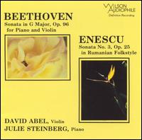 Beethoven: Sonata in G major, Op. 96; Enescu: Sonata No. 3, Op. 25 von Various Artists