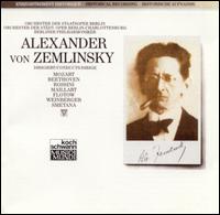 Alexander von Zemlinsky Conducts von Alexander von Zemlinsky