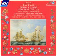 Boyce: Pindar's Ode; New Year Ode 1774 von Various Artists