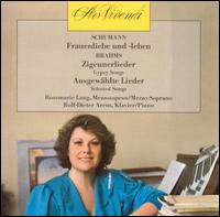 Lieder von Schumann und Brahms von Rosemarie Lang