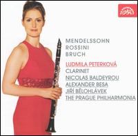 Mendelssohn, Rossini, Bruch: Works for Clarinet and Orchestra von Ludmila Peterkova