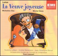 Lehár: La Veuve Joyeuse von Various Artists