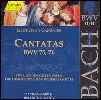 Bach: Cantatas, BWV 75, 76 von Helmuth Rilling