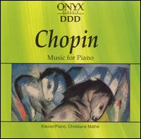 Chopin: Music for Piano von Various Artists