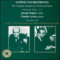 Beethoven: Violin Sonatas, Vol. 1 von Joseph Szigeti