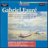 Fauré: Violin Sonatas Nos. 1 & 2; Piano Trio, Op. 120 von Various Artists