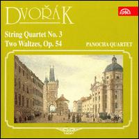 Dvorák: String Quartet No. 3; Waltzes, Op. 54 von Panocha Quartet