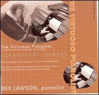 The Virtuoso Pianolist von Rex Lawson
